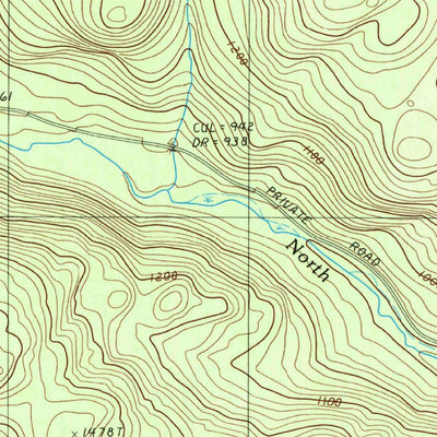 United States Geological Survey Fish River Lake, ME (1985, 24000-Scale) digital map