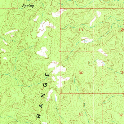 United States Geological Survey Fish Springs, NV (1968, 62500-Scale) digital map