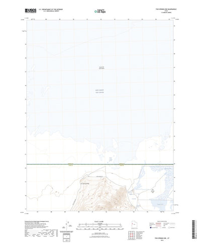 United States Geological Survey Fish Springs NW, UT (2023, 24000-Scale) digital map