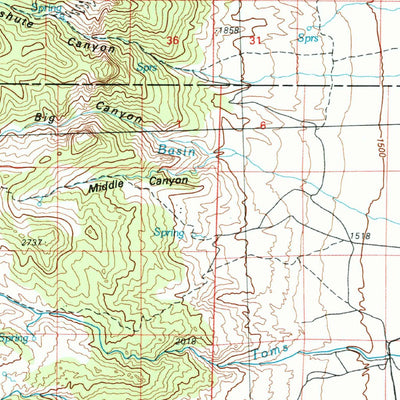 United States Geological Survey Fish Springs, UT (1979, 100000-Scale) digital map