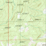 United States Geological Survey Fisher Canyon, NV (1987, 24000-Scale) digital map
