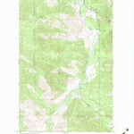 United States Geological Survey Fisher Mountain, MT (1966, 24000-Scale) digital map