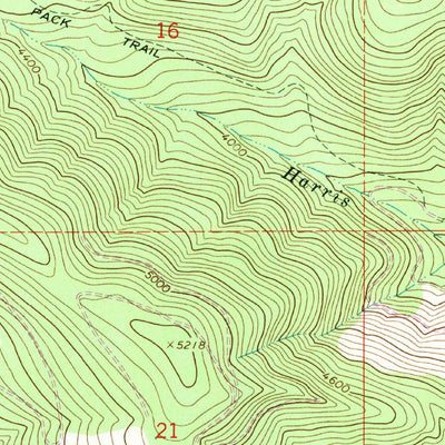United States Geological Survey Fisher Mountain, MT (1966, 24000-Scale) digital map