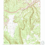 United States Geological Survey Fisher Valley, UT (1985, 24000-Scale) digital map