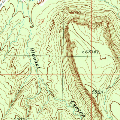 United States Geological Survey Fisher Valley, UT (1985, 24000-Scale) digital map