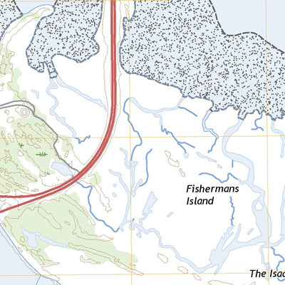 United States Geological Survey Fishermans Island, VA (2022, 24000-Scale) digital map