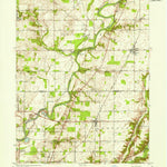 United States Geological Survey Fishers, IN (1952, 24000-Scale) digital map