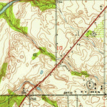 United States Geological Survey Fishers, IN (1952, 24000-Scale) digital map