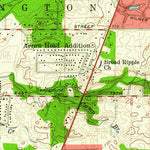 United States Geological Survey Fishers, IN (1959, 24000-Scale) digital map