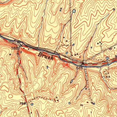 United States Geological Survey Fisherville, KY (1951, 24000-Scale) digital map
