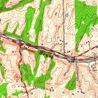United States Geological Survey Fisherville, KY (1960, 24000-Scale) digital map