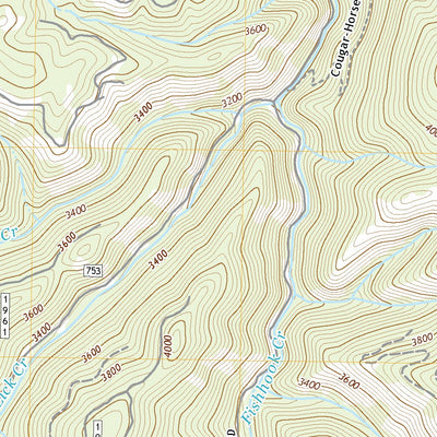 United States Geological Survey Fishhook Creek, ID (2020, 24000-Scale) digital map