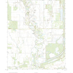 United States Geological Survey Fishhook Lake, MS (2020, 24000-Scale) digital map
