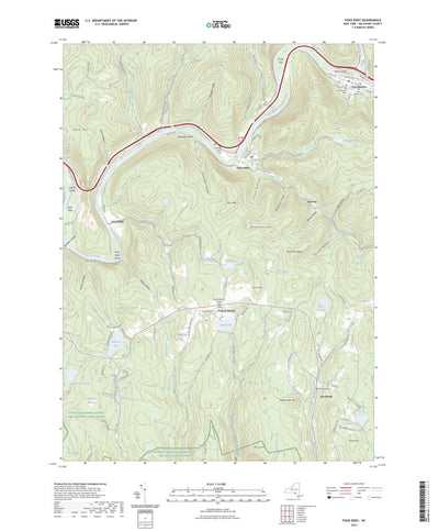 United States Geological Survey Fishs Eddy, NY (2023, 24000-Scale) digital map