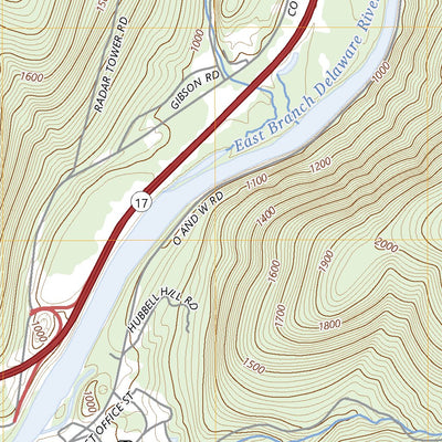 United States Geological Survey Fishs Eddy, NY (2023, 24000-Scale) digital map
