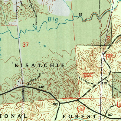 United States Geological Survey Fishville, LA (2003, 24000-Scale) digital map