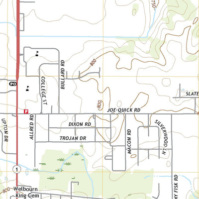 United States Geological Survey Fisk, AL (2020, 24000-Scale) digital map