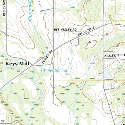 United States Geological Survey Fisk, AL (2020, 24000-Scale) digital map