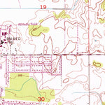 United States Geological Survey Fisk, AL-TN (1948, 24000-Scale) digital map