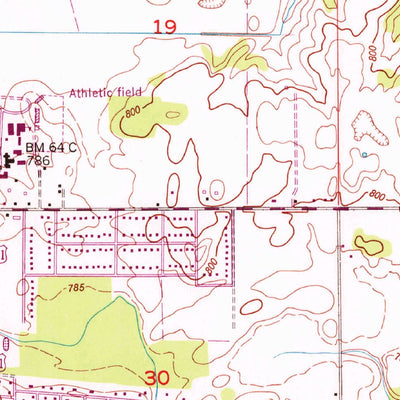 United States Geological Survey Fisk, AL-TN (1948, 24000-Scale) digital map