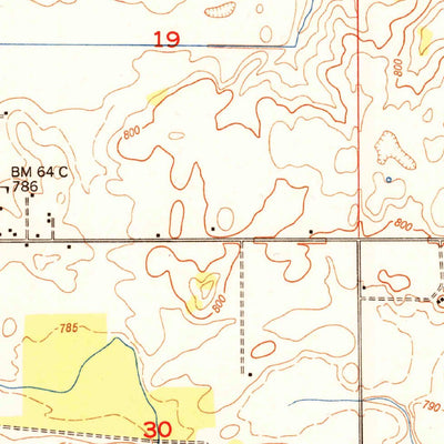 United States Geological Survey Fisk, AL-TN (1951, 24000-Scale) digital map