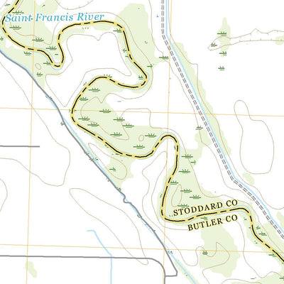 United States Geological Survey Fisk, MO (2021, 24000-Scale) digital map