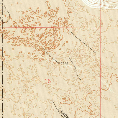 United States Geological Survey Fissure Butte, ID (1973, 24000-Scale) digital map