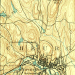 United States Geological Survey Fitchburg, MA-NH (1893, 62500-Scale) digital map