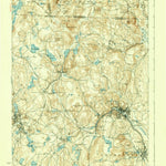 United States Geological Survey Fitchburg, MA-NH (1936, 62500-Scale) digital map