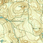 United States Geological Survey Fitchburg, MA-NH (1936, 62500-Scale) digital map