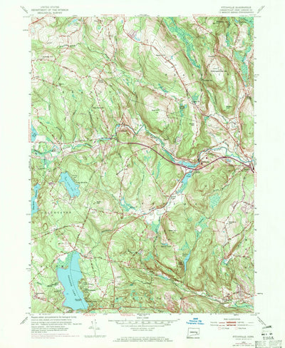 United States Geological Survey Fitchville, CT (1953, 24000-Scale) digital map