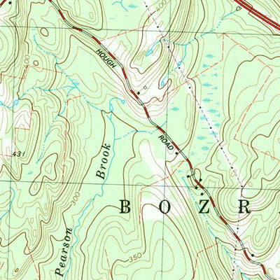 United States Geological Survey Fitchville, CT (1983, 24000-Scale) digital map