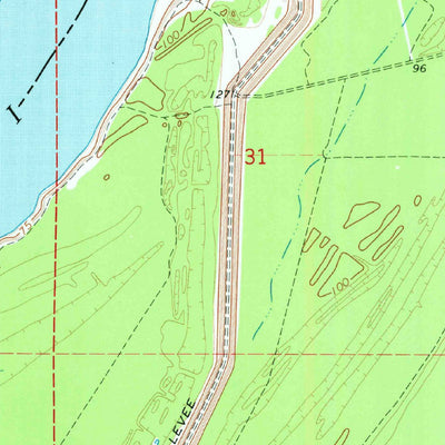 United States Geological Survey Fitler, MS-LA (1970, 24000-Scale) digital map