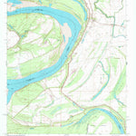 United States Geological Survey Fitler, MS-LA (1994, 24000-Scale) digital map