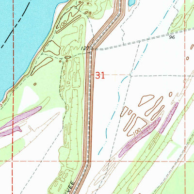 United States Geological Survey Fitler, MS-LA (1994, 24000-Scale) digital map