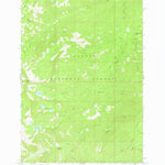 United States Geological Survey Fitsum Peak, ID (1973, 24000-Scale) digital map