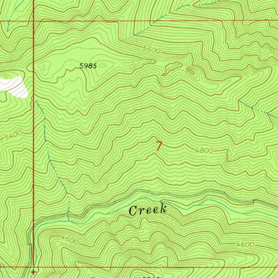 United States Geological Survey Fitsum Peak, ID (1973, 24000-Scale) digital map