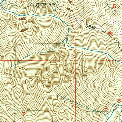 United States Geological Survey Fitsum Peak, ID (2004, 24000-Scale) digital map