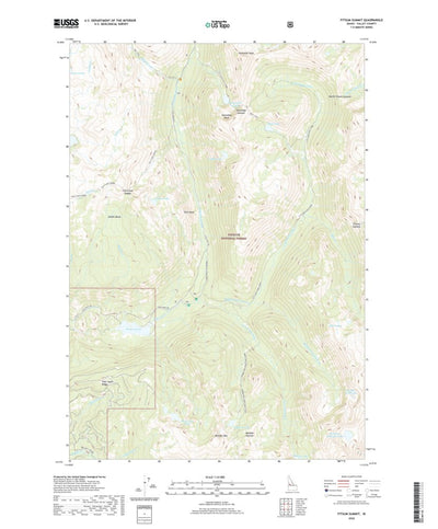 United States Geological Survey Fitsum Summit, ID (2020, 24000-Scale) digital map