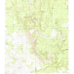 United States Geological Survey Fitzgerald Hill, AZ (1989, 24000-Scale) digital map