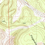 United States Geological Survey Fitzgerald Hill, AZ (1989, 24000-Scale) digital map