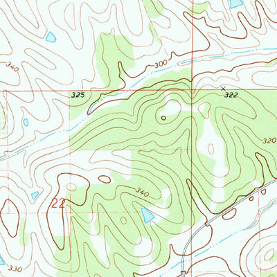 United States Geological Survey Fitzpatrick, AL (1971, 24000-Scale) digital map