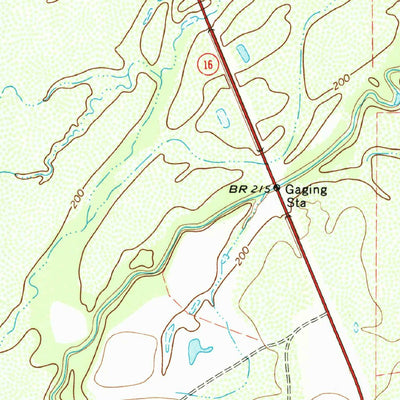 United States Geological Survey Fitzpatrick Hollow, TX (1969, 24000-Scale) digital map