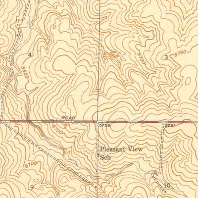United States Geological Survey Fitzsimons, CO (1941, 31680-Scale) digital map