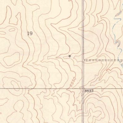 United States Geological Survey Fitzsimons, CO (1948, 24000-Scale) digital map