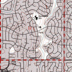 United States Geological Survey Fitzsimons, CO (1965, 24000-Scale) digital map