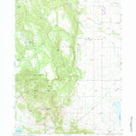 United States Geological Survey Fitzwater Point, OR (1964, 24000-Scale) digital map