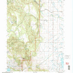 United States Geological Survey Fitzwater Point, OR (2004, 24000-Scale) digital map