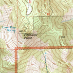 United States Geological Survey Fitzwater Point, OR (2004, 24000-Scale) digital map