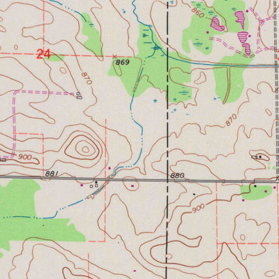 United States Geological Survey Five Corners, WI (1959, 24000-Scale) digital map